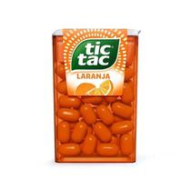 Tic Tac Pastilhas Sabor Laranja 1 unidade de 49g Tic Tac Pastilhas Sabor Laranja 1 unidade de 49g