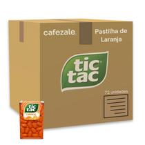 Tic Tac Pastilhas Sabor Laranja Kit 6 displays - 72un de 49g