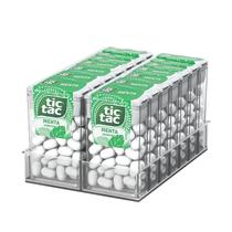 Tic Tac Pastilhas Sabor Menta Kit 1 displays 14un de 14,5g Tic Tac Pastilhas Sabor Menta Kit 1 displays 14un de 14,5g