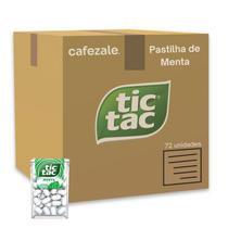 Tic Tac Pastilhas Sabor Menta Kit 6 displays - 72un 49g