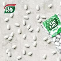 Tic Tac Pastilhas Sabor Menta Kit 6 displays 84un de 14,5g