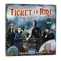 Ticket para Ride United Kingdom Board Game EXPANSION Jogo de tabuleiro para adultos e familiar do Jogo de Trem Idades 8+ Para 2 a 5 jogadores Tempo médio de jogo 30-60 minutos Feito por Dias de Maravilha - Days of Wonder