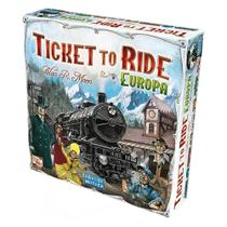 Ticket to Ride Europa Jogo de Tabuleiro Asmodee Galápagos Ticket to Ride Europa Jogo de Tabuleiro Asmodee Galápagos