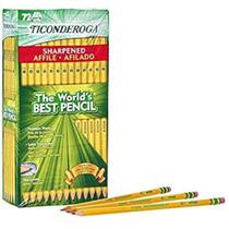 Ticonderoga Lápices de Madera 2 Preafilados Paquete de 72