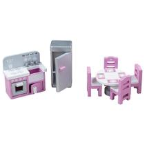 Tidlo Wooden Doll's House Kitchen Furniture Play Set Accesso
