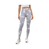 Tie Dye Cintura Alta Sem Costura Esporte Yoga Leggings Mulheres Ginásio Fitness Push up Calças De