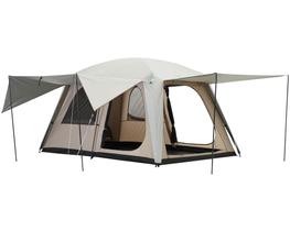 Tienda de Campaña Vidalido para 4-6 Personas con 3 Puertas y 2 Habitaciones Impermeable