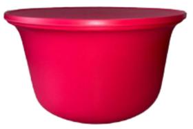 Tigela Aloha 12 litros Rosa/Rubi Tupperware Tigela Aloha 12 litros Rosa/Rubi Tupperware