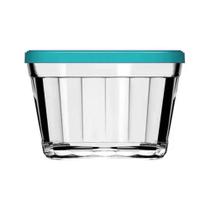Tigela Americano 350ml com Tampa Verde - Dislar