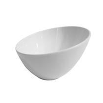 Tigela Angular Bowl Cumbuca Multiuso 350ml P/ Açaí Sorvete Melamina Branco