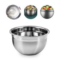 Tigela Bacia Mixing Bowl Aço Inox Multiuso Salada Bolo 18 cm