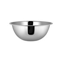 Tigela Bowl 24 Cm Em Aço Inox Yazi Prata Cozinha Completa Funcional