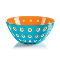 Tigela bowl 25 cm em acrilico laranja le murrine - guzzini