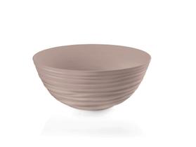 Tigela bowl 25 cm em material reciclado taupe tierra