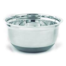 Tigela Bowl Aço Inox Com Base Em Silicone 25Cm Mimo