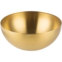Tigela Bowl Aço Inox Dourado 20cm Bacia Multiuso Cozinha X-20D