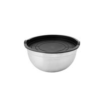 Tigela Bowl Aço Inox Tampa 3,5L Cozinha Profissional