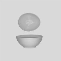 Tigela Bowl Branco Oval 18x16cm Sopas Caldos 900ml Melamina Resistente Branco