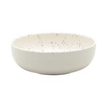 Tigela Bowl De Cerâmica Oxford Flat Chuvisco 600ml Porcelana