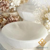 Tigela Bowl de Selenita 15cm Tigela Bowl de Selenita 15cm