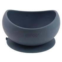 Tigela Bowl De Silicone Flex Clingo Com Ventosa Azul