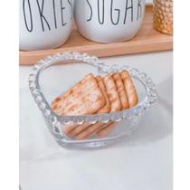 Tigela bowl de vidro coração 280ml - Lyor