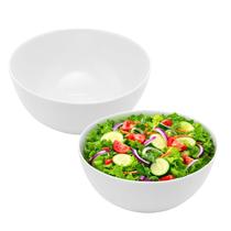 Tigela Bowl De Vidro Redonda Sobremesa Branco Opaline 1,3l Tigela Bowl De Vidro Redonda Sobremesa Branco Opaline 1,3l