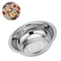 Tigela bowl em inox 13cm p/ cozinha confeitaria restaurantes