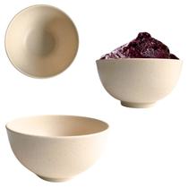 Tigela Bowl Fibra Bambu Ecológico Sobremesa Sorvetes 350ml Tigela Bowl Fibra Bambu Ecológico Sobremesa Sorvetes 350ml