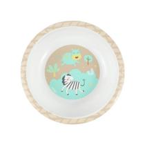 Tigela Bowl Infantil Clingo Plástico Estampa Safari