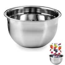 Tigela Bowl Inox Bacia Cumbuca Cozinha Casa Restaurante Lanchonete Receita Preparo Armazenamento Multiuso Versatil Tigela Bowl Inox Bacia Cumbuca Cozinha Casa Restaurante Lanchonete Receita Preparo Armazenamento Multiuso Versatil