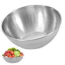 Tigela Bowl Inox Bacia Cumbuca Preparo Receita Multiuso Salada Fruta Resistente Duravel Residencial Comercial Tigela Bowl Inox Bacia Cumbuca Preparo Receita Multiuso Salada Fruta Resistente Duravel Residencial Comercial