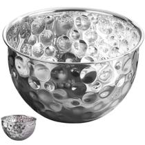 Tigela Bowl Inox Cumbuca Fruteira Saladeira Mesa Posta Sala de Jantar Buffet Refeiçao Multiuso Cozinha Decoraçao