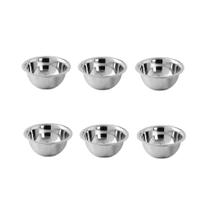 Tigela Bowl Mini Inox 190ml Sobremesa Entradas Molhos 6un