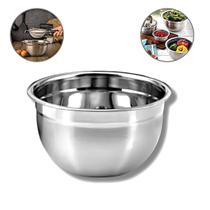 Tigela Bowl Multiuso 28cm Diâmetro Em Aço Inox Profissional Bacia Culinaria de Cozinha Saladas Massa Tigela Bowl Multiuso 28cm Diâmetro Em Aço Inox Profissional Bacia Culinaria de Cozinha Saladas Massa