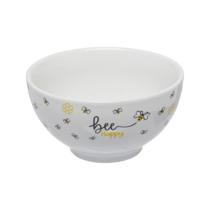 Tigela Bowl para Cereal Sopa Caldos Sopeira Porcelana Abelha - Hauskraft