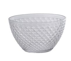 Tigela Bowl Plástico Transparente Luxxor 800 ML 1145 Paramount