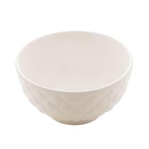 Tigela Bowl Porcelana Branco Caldo Sopa Salada Açai 350ML