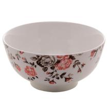 Tigela Bowl Porcelana Lyor Pink Garden 12x6,5cm