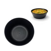 Tigela Bowl Preto 400ml Pote Resistente Oriental