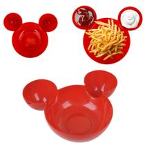 Tigela Bowl Ratinho Pote Petiscos Festa Mouse Vermelha Tigela Bowl Ratinho Pote Petiscos Festa Mouse Vermelha
