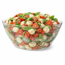Tigela Bowl Saladeira Multiuso Flexível Detalhado 25x12cm