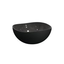 Tigela Bowl Travessa Saladeira Funda Preta 2L