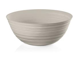 Tigela Bowl XL 30 Cm em Plástico 100% Pós Consumo -Tierra - Taupe- Guzzini