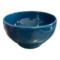 Tigela Cereal Bowl de Ceramica Oxford 600ml 14cm Azul Petroleo Tigela Cereal Bowl de Ceramica Oxford 600ml 14cm Azul Petroleo