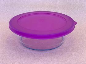 Tigela Clear 750 ml - Transparente e Roxo - Tupperware
