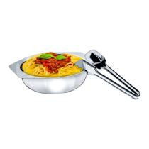 Tigela Com Pegador Em Aço Inox Para Servir Massas Tortéi Pastel Bowl Bacia 1,5 Litros Conjunto Kit 2 Peças Para Cozinha Tigela Com Pegador Em Aço Inox Para Servir Massas Tortéi Pastel Bowl Bacia 1,5 Litros Conjunto Kit 2 Peças Para Cozinha