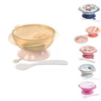 Tigela com Ventosa Bowl Infantil para Papinha com Colher 240ml Plasútil