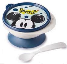 Tigela Com Ventosa E Colher Para Bebê Livre De Bpa Mickey