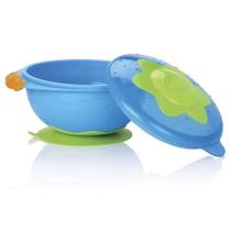 Tigela com Ventosa e Tampa Wacky Ware 6 meses Nûby